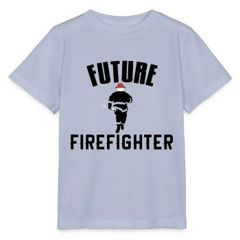 Future Fire Fighter - Stanley/Stella MINI CREATOR Kids’ T-Shirt - lavender-violet - Front - Braiden (125cm)
