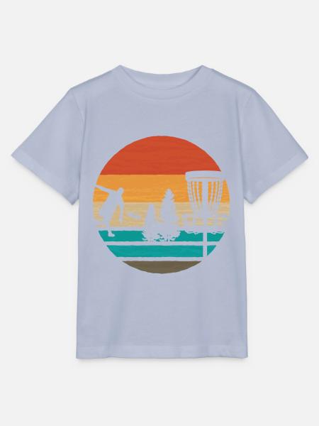 Weinlese-frisbee-disc-golf - Stanley/Stella Kinder T-Shirt MINI CREATOR  - Lavendel-Violett
