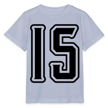 Symbole de 15 chiffres - T-shirt bio MINI CREATOR Stanley/Stella Enfant - lavande-violet - Devant - Braiden (125cm)