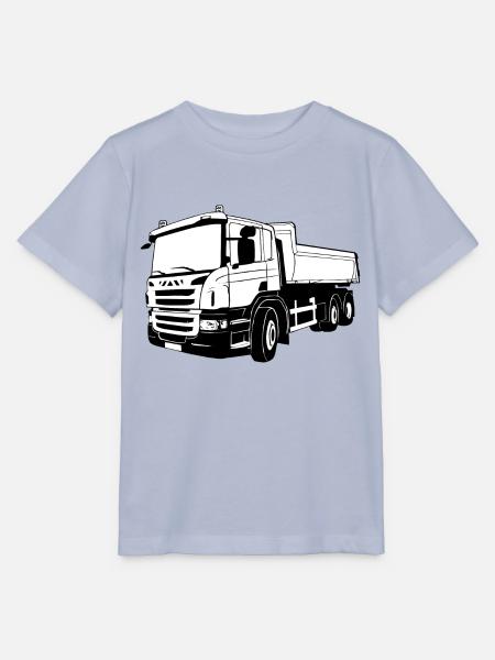 Kipplaster - Laster - Kipper - LKW - Stanley/Stella Kinder T-Shirt MINI CREATOR  - Lavendel-Violett