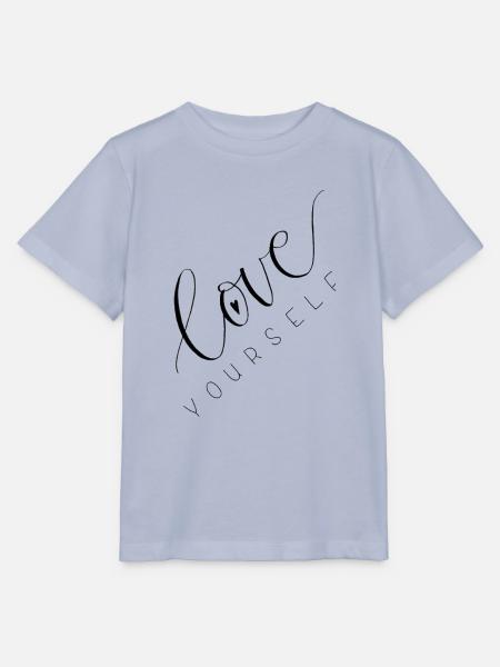Love Yourself - Stanley/Stella Kinder T-Shirt MINI CREATOR - Lavendel-Violett
