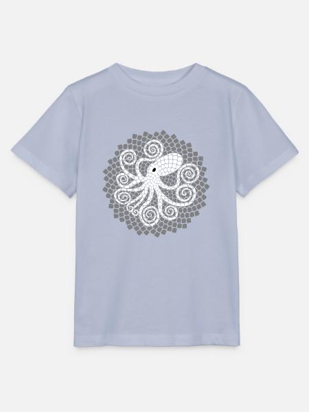 Fibonacci Squid - Stanley/Stella Kinder T-Shirt MINI CREATOR  - Lavendel-Violett