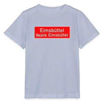 Eimsbüttel - Orts Bezirksschild Hamburg - Stanley/Stella Kinder T-Shirt MINI CREATOR  - Lavendel-Violett - Vorne - Braiden (125cm)