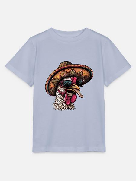 Truthahn Comic Lustig Sombrero - Stanley/Stella Kinder T-Shirt MINI CREATOR - Lavendel-Violett