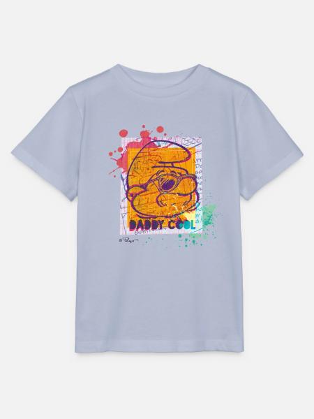 Die Schlümpfe Papa Schlumpf Daddy Cool - Stanley/Stella Kinder T-Shirt MINI CREATOR - Lavendel-Violett