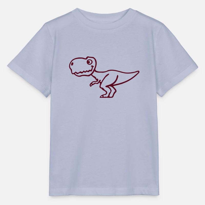T-Rex - Stanley/Stella Kinder T-Shirt MINI CREATOR  - Lavendel-Violett