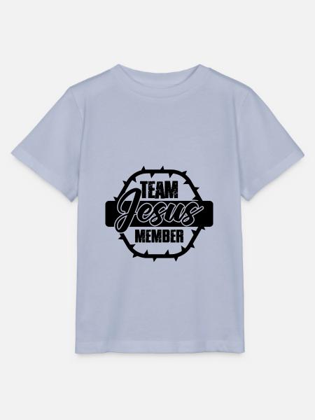 Team Jesus - Stanley/Stella Kinder T-Shirt MINI CREATOR  - Lavendel-Violett