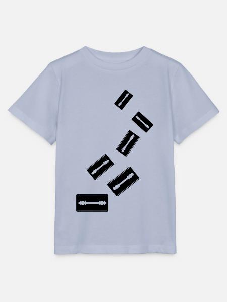 Rasierklinge Icon Symbol - Stanley/Stella Kinder T-Shirt MINI CREATOR - Lavendel-Violett