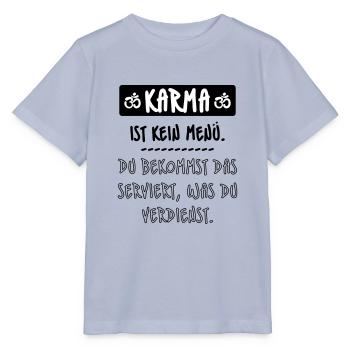 Karma, Schicksal, Buddha - Stanley/Stella Kinder T-Shirt MINI CREATOR  - Lavendel-Violett - Vorne - Braiden (125cm)