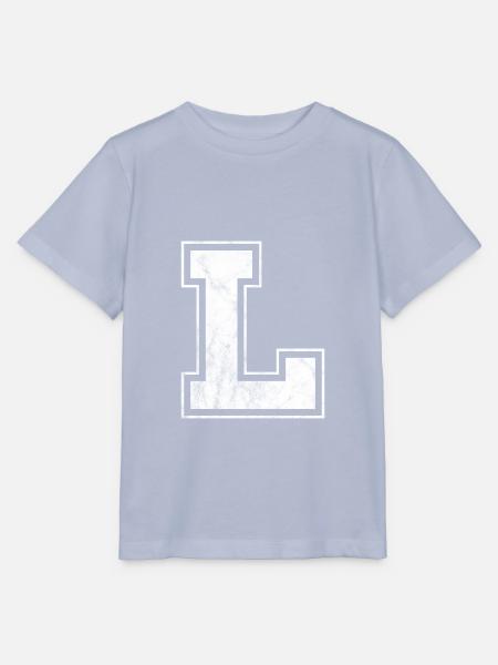 Buchstabe L - Stanley/Stella Kinder T-Shirt MINI CREATOR  - Lavendel-Violett