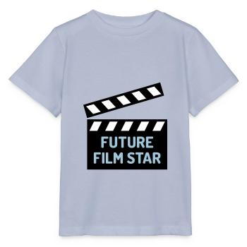 ★ Couleurs de conception modifiables ★ Future star de cinéma - T-shirt bio MINI CREATOR Stanley/Stella Enfant - lavande-violet - Devant - Braiden (125cm)