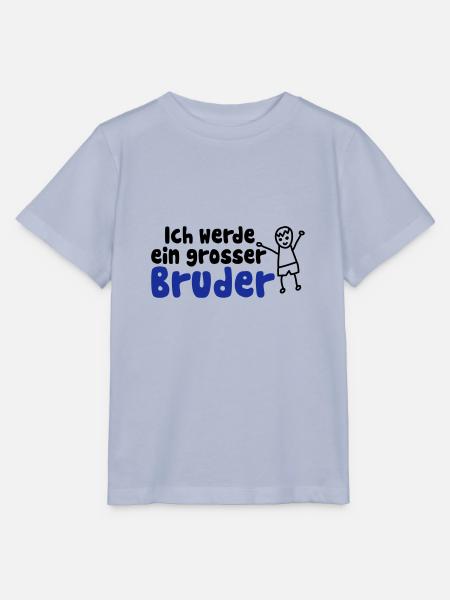 Ich werde grosser Bruder - Stanley/Stella Kinder T-Shirt MINI CREATOR - Lavendel-Violett