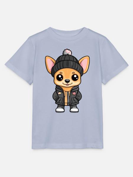Chihuahua Hund Stylisch - Stanley/Stella Kinder T-Shirt MINI CREATOR  - Lavendel-Violett
