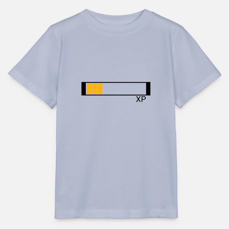 Conception de points d'expérience XP pour nerd et geek - T-shirt bio MINI CREATOR Stanley/Stella Enfant - lavande-violet