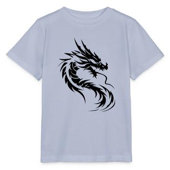 Chinesischer Drache - Stanley/Stella Kinder T-Shirt MINI CREATOR  - Lavendel-Violett - Vorne - Braiden (125cm)
