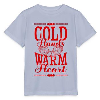Frost winter - Stanley/Stella MINI CREATOR Kids’ T-Shirt - lavender-violet - Front - Braiden (125cm)