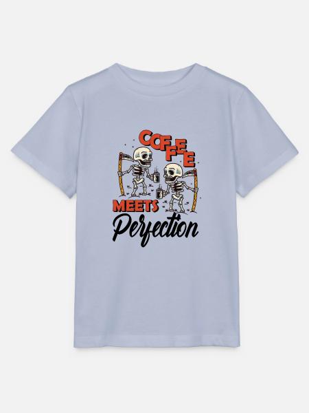 Coffee meets perfection - Stanley/Stella Kinder T-Shirt MINI CREATOR - Lavendel-Violett