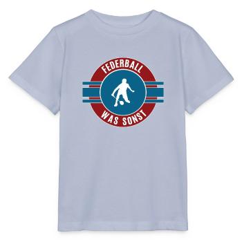Federball Federballer Federballspieler Badminton - Stanley/Stella Kinder T-Shirt MINI CREATOR  - Lavendel-Violett - Vorne - Braiden (125cm)