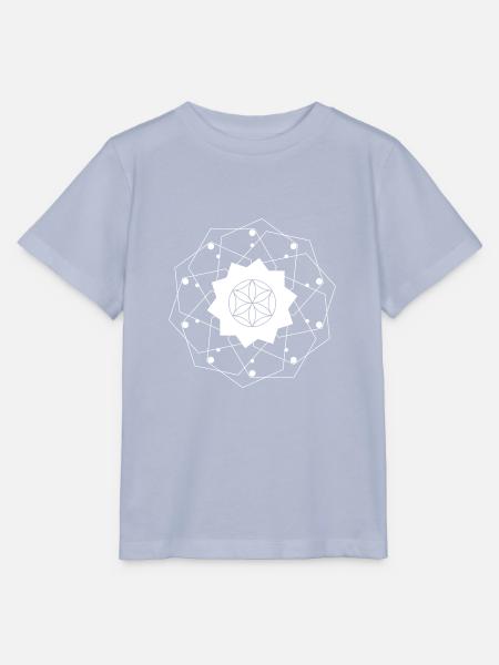 Heilige Symbole Mandala - Stanley/Stella Kinder T-Shirt MINI CREATOR  - Lavendel-Violett