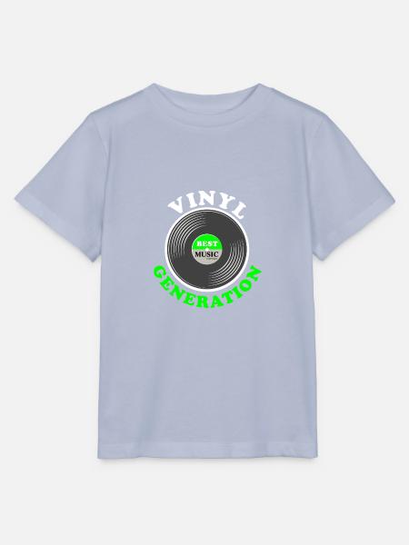 Vinyl Generation - Stanley/Stella Kinder T-Shirt MINI CREATOR - Lavendel-Violett