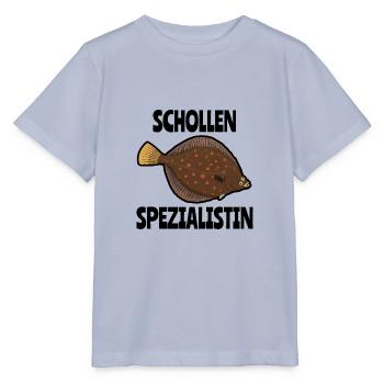 Schollen Spezialistin Anglerin Mädchen Geschenk - Stanley/Stella Kinder T-Shirt MINI CREATOR  - Lavendel-Violett - Vorne - Braiden (125cm)