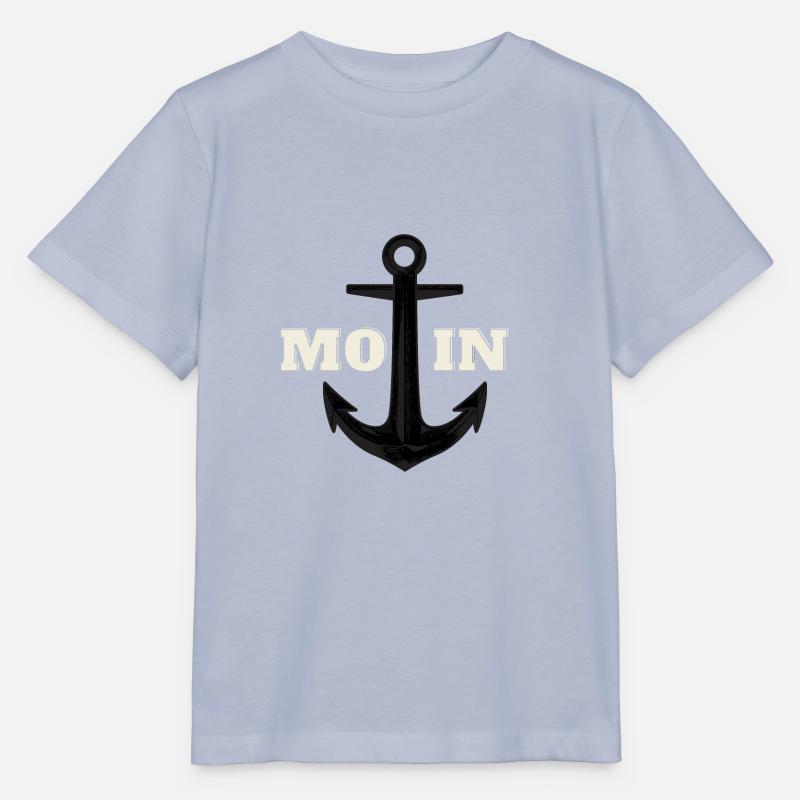 MOIN MOIN MOIN - Stanley/Stella Kinder T-Shirt MINI CREATOR - Lavendel-Violett
