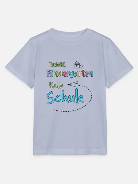 Tschüß Kindergarten - Hallo Schule - Schulanfang - Stanley/Stella Kinder T-Shirt MINI CREATOR - Lavendel-Violett