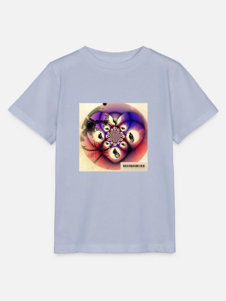 70's Moped/Motorroller - Stanley/Stella Kinder T-Shirt MINI CREATOR - Lavendel-Violett