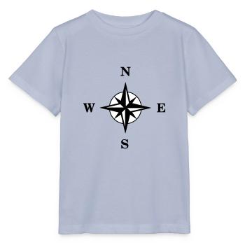 Kompass - Stanley/Stella Kinder T-Shirt MINI CREATOR  - Lavendel-Violett - Vorne - Braiden (125cm)