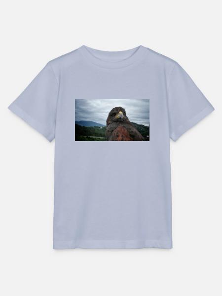 Steinadler auf bergiger Landschaft - Stanley/Stella Kinder T-Shirt MINI CREATOR - Lavendel-Violett