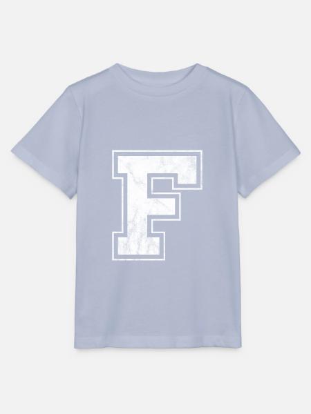 Buchstabe F - Stanley/Stella Kinder T-Shirt MINI CREATOR - Lavendel-Violett