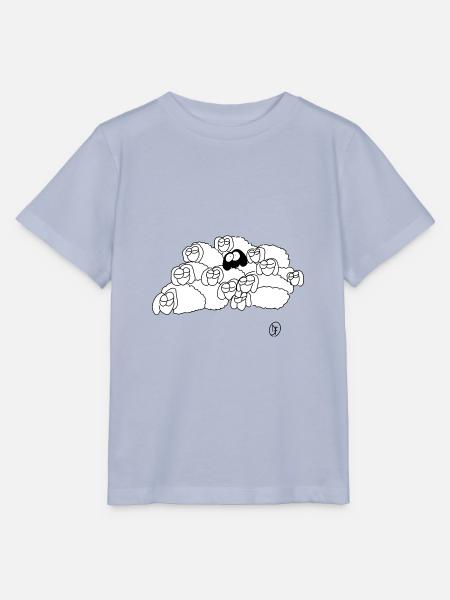 Das schwarze Schaf - Stanley/Stella Kinder T-Shirt MINI CREATOR  - Lavendel-Violett