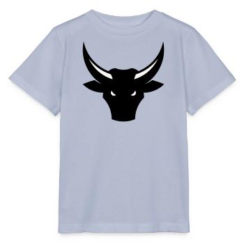 Bull / Taurus / Ox / Bull Head (2C) - Stanley/Stella MINI CREATOR Kids’ T-Shirt - lavender-violet - Front - Braiden (125cm)