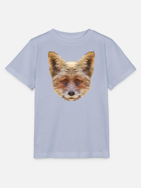 Fuchs Polygon - Stanley/Stella Kinder T-Shirt MINI CREATOR - Lavendel-Violett