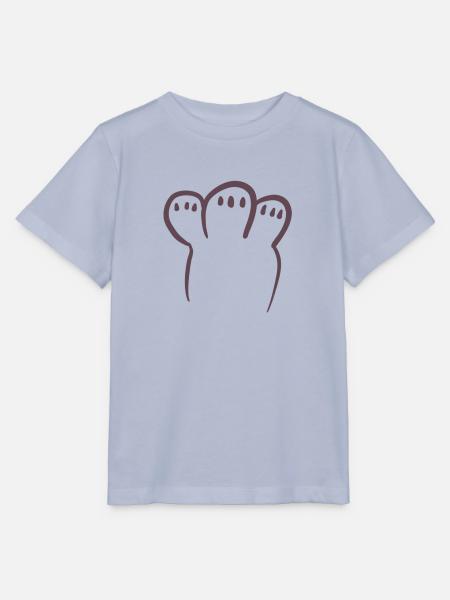 Braune Pfote - Stanley/Stella Kinder T-Shirt MINI CREATOR - Lavendel-Violett