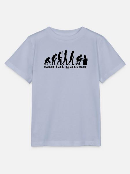 geek evolution gamer - Stanley/Stella Kinder T-Shirt MINI CREATOR - Lavendel-Violett