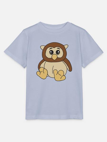 Kleine süße Eule - Stanley/Stella Kinder T-Shirt MINI CREATOR  - Lavendel-Violett