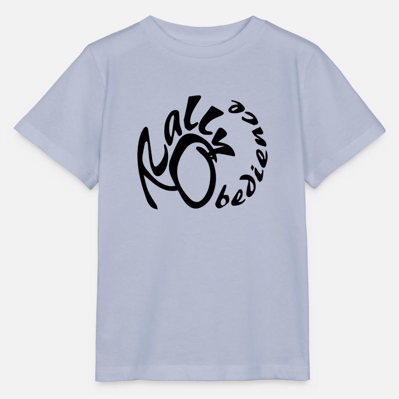 Conception d'obéissance de rallye pour le sport canin avec chien - T-shirt bio MINI CREATOR Stanley/Stella Enfant - lavande-violet