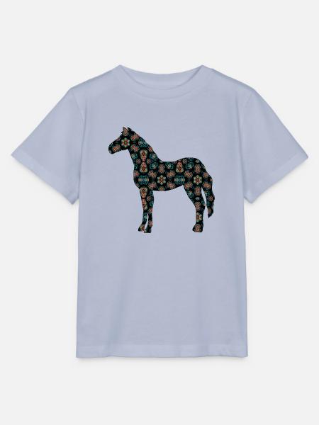 Pferd - Stanley/Stella Kinder T-Shirt MINI CREATOR - Lavendel-Violett