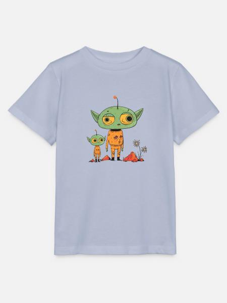 Die letzte Blume - Stanley/Stella Kinder T-Shirt MINI CREATOR  - Lavendel-Violett