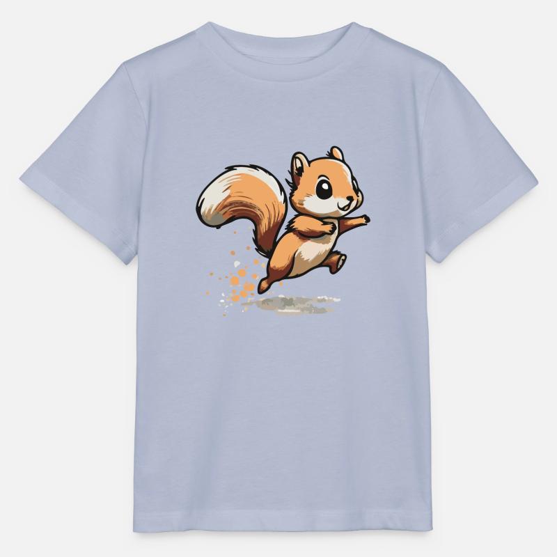 Eichhoernchen Squrirrel Comic Cute Kawaii 12 - Stanley/Stella Kinder T-Shirt MINI CREATOR - Lavendel-Violett
