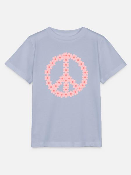 PEACE - Stanley/Stella Kinder T-Shirt MINI CREATOR  - Lavendel-Violett