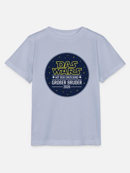 Das wars mit dem Einzelkind Grosser Bruder 2026 - Stanley/Stella Kinder T-Shirt MINI CREATOR - Lavendel-Violett