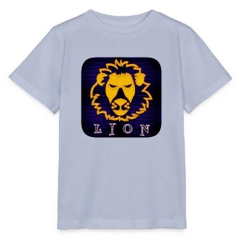 LION (Lion) - T-shirt bio MINI CREATOR Stanley/Stella Enfant - lavande-violet - Devant - Braiden (125cm)