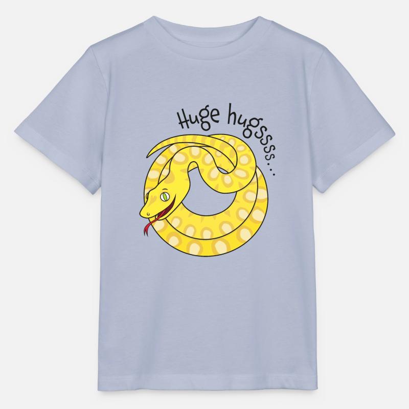 Câlins serrés disponibles chez python! - T-shirt bio MINI CREATOR Stanley/Stella Enfant - lavande-violet