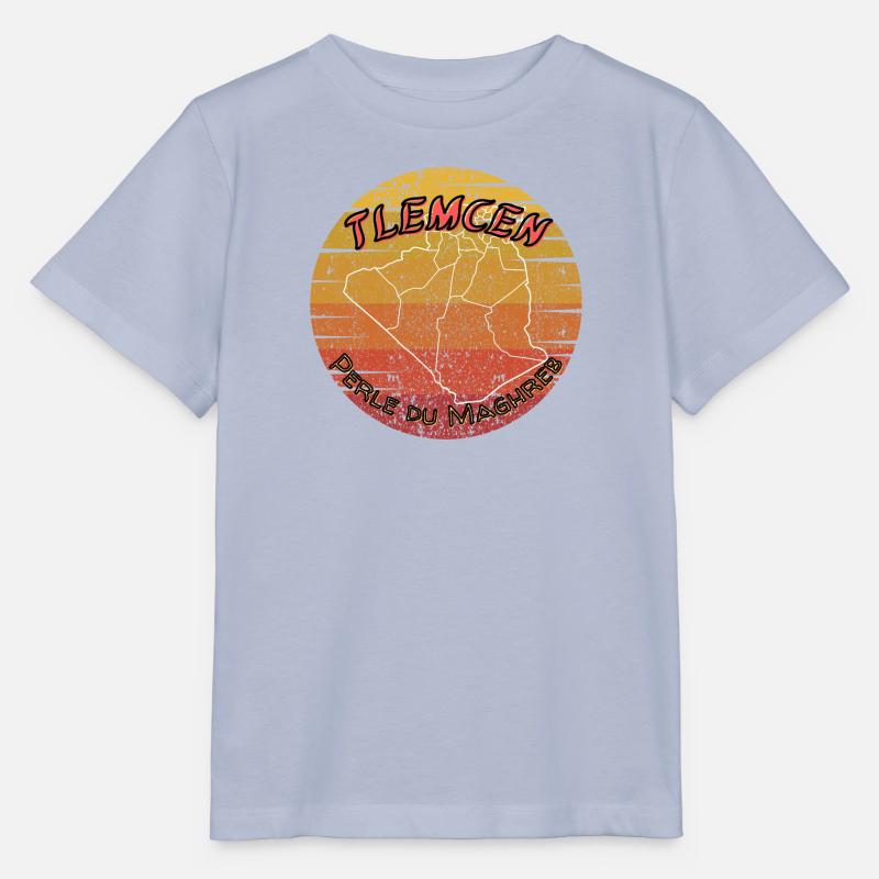 Tlemcen Perle du Maghreb - T-shirt bio MINI CREATOR Stanley/Stella Enfant - lavande-violet
