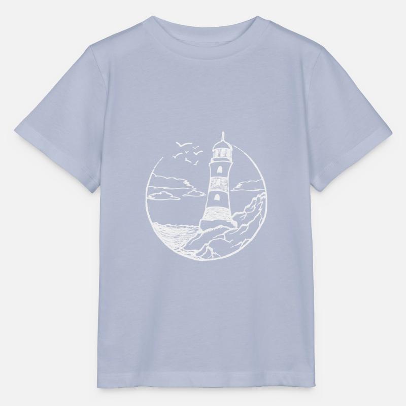 Lighthouse/Leuchtturm - Stanley/Stella Kinder T-Shirt MINI CREATOR  - Lavendel-Violett