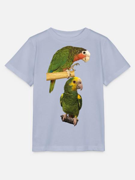 Amazonas-Papageien - Stanley/Stella Kinder T-Shirt MINI CREATOR - Lavendel-Violett