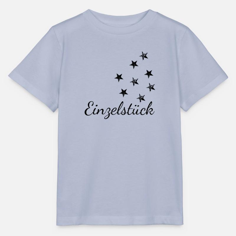 Einzelstück Sternchen schwarz - Stanley/Stella Kinder T-Shirt MINI CREATOR  - Lavendel-Violett