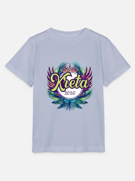 Kreta 2025 Team - Stanley/Stella Kinder T-Shirt MINI CREATOR - Lavendel-Violett